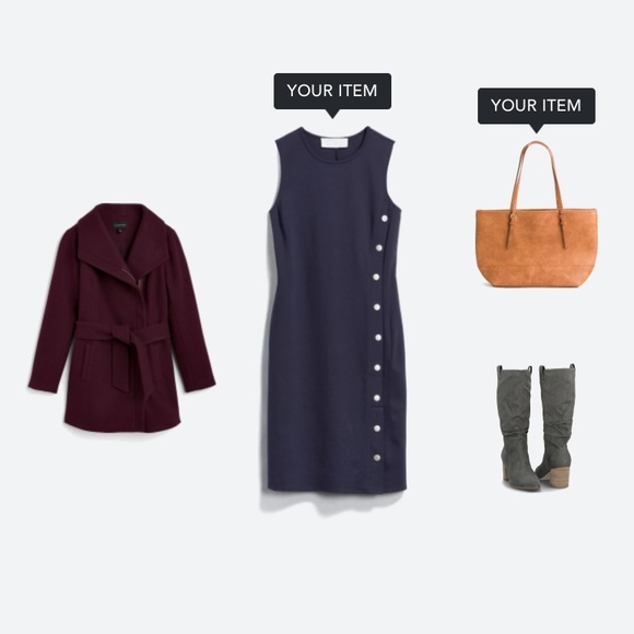 SUPERFOXX Anaise Button Detail Ponte Knit Dress - Picture 2 of 8